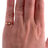 14K Gold Pearl Buttercup Set Ring
