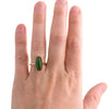 Vintage 14k Gold Nephrite Ring