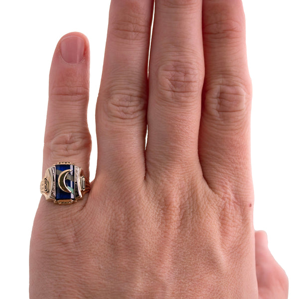 Class of the Crescent Moon Ring