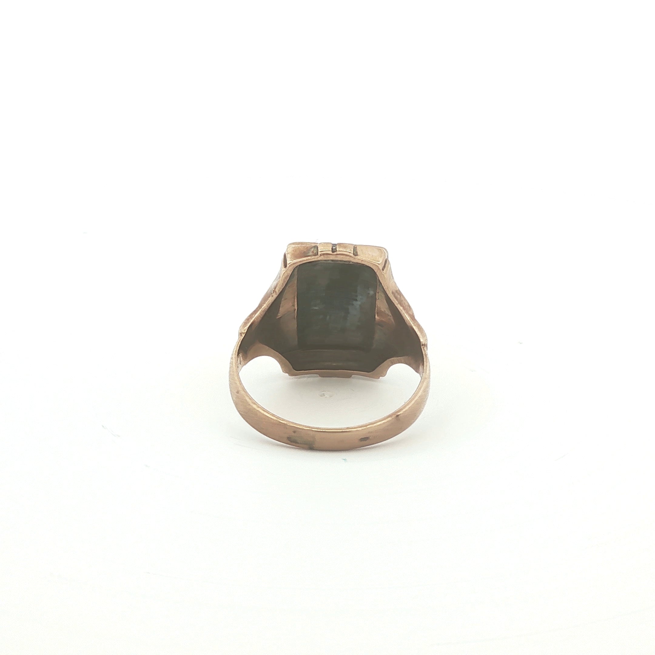 Black Agate Ring