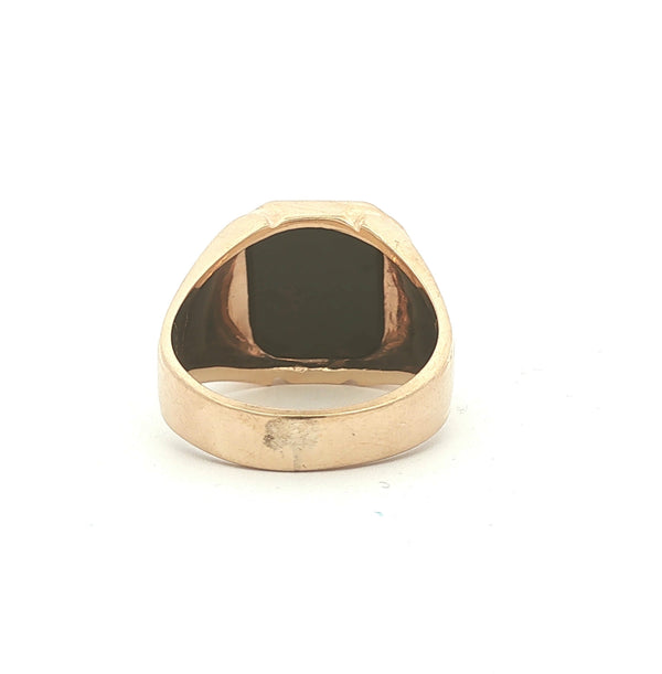Vintage Bloodstone Signet Style Ring