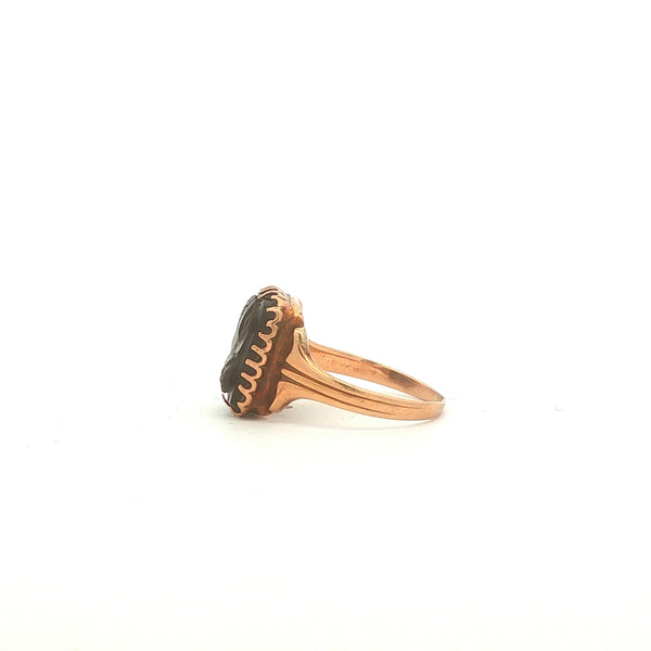 Victorian Sardonyx Cameo Ring