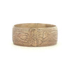 Vintage Sterling Floral Patterned Band