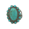 Vintage Oval Turquoise Ring