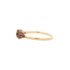 14K Gold Garnet Cluster Ring