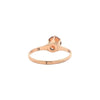 Vintage 10K Gold Synthetic Citrine Ring