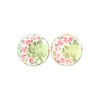 Antique Painted Porcelain Button Set