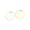 Antique Painted Porcelain Button Set