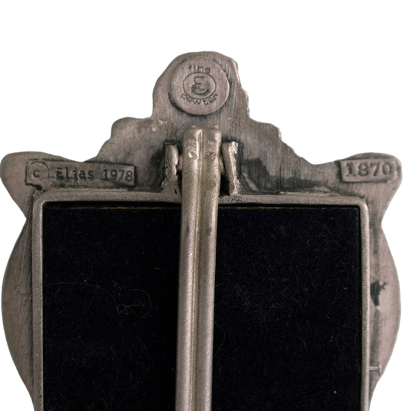 Art Nouveau Style Pewter Frame