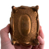 Antique Jewelry Casket with Black Velvet