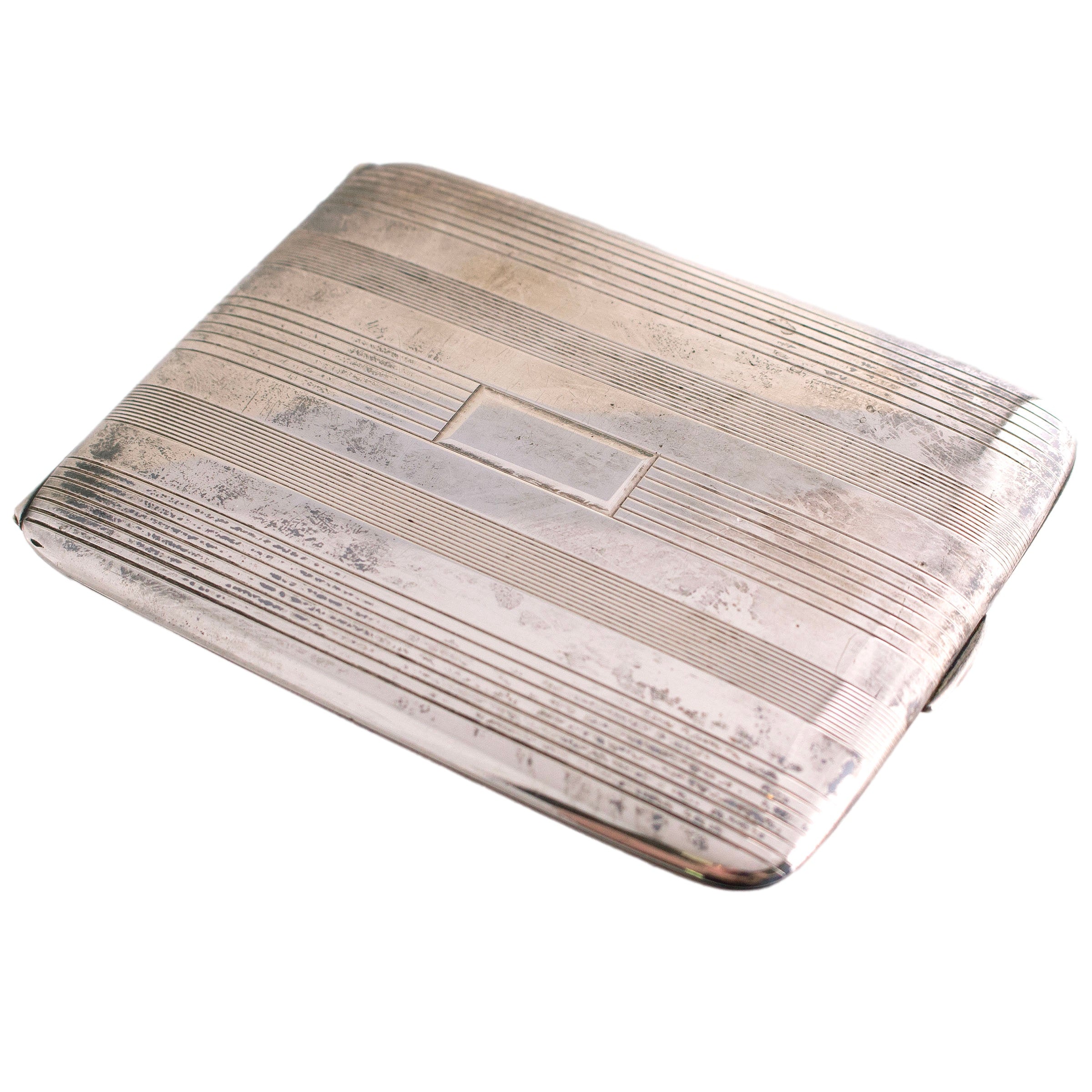 Vintage Napier Sterling Cigarette Case
