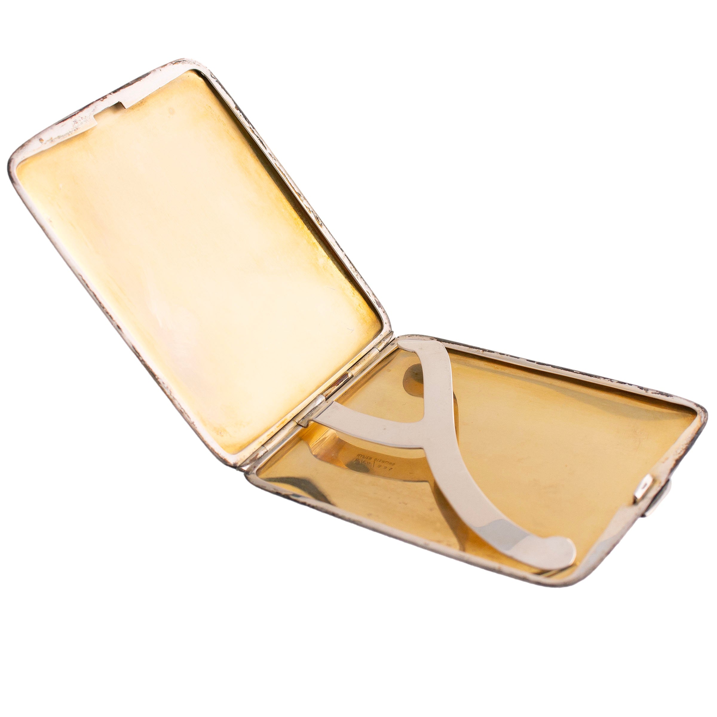 Vintage Napier Sterling Cigarette Case