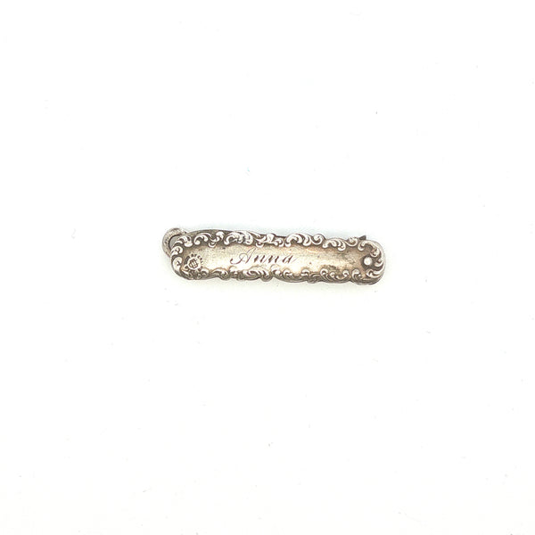 Antique Sterling Nail File and Glove Hook