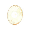 Antique Painted Porcelain Pansy Button
