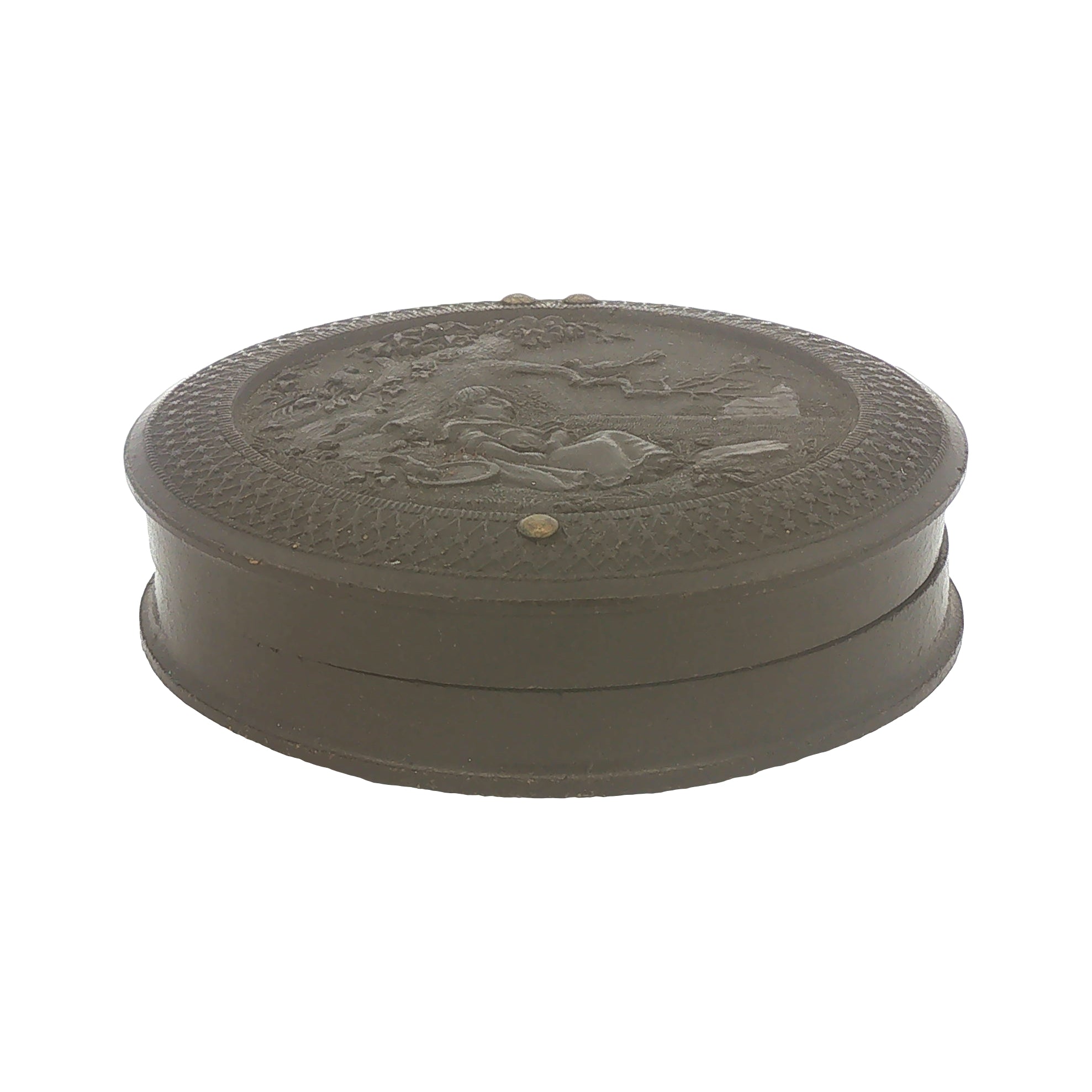 Antique Oval Thermoplastic Union Case Double Sided Images