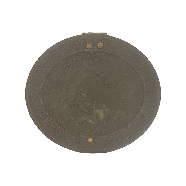 Antique Oval Thermoplastic Union Case Double Sided Images