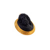 14K Gold Etruscan Revival High Relief Cameo Pendant