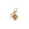 Italian Gold Dice Charm