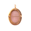 10K Gold Shell Cameo Pin/Pendant
