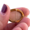 10K Gold Shell Cameo Pin/Pendant