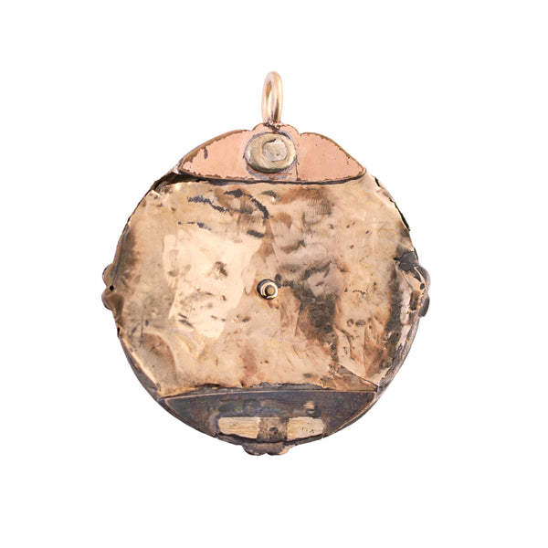 Upcycled Mourning Pendant