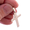 Vintage Sterling Simple Cross Pendant