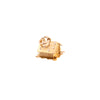 18K Gold Cabin Charm