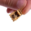 18K Gold Cabin Charm