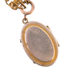 Engraved Locket on Decorative Link Chain