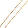 Gold Filled Bar Link Necklace