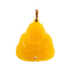 Butterscotch Jade Buddha Pendant