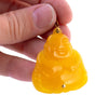 Butterscotch Jade Buddha Pendant