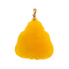 Butterscotch Jade Buddha Pendant