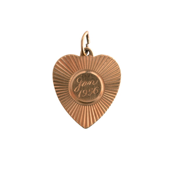 Vintage 14k Heart Charm