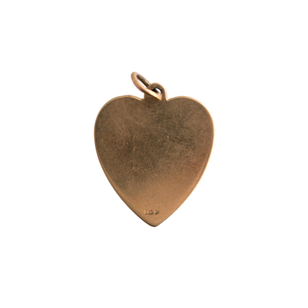 Vintage 14k Heart Charm