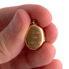 Small 14K Gold Oval Locket