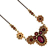 Gold Filled Garnet Necklace