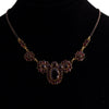 Gold Filled Garnet Necklace