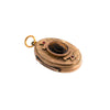 Gold Filled Tiger's Eye Cameo Locket