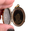 Gold Filled Tiger's Eye Cameo Locket