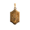 Vintage Gold-Filled Floral Locket