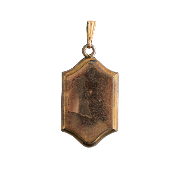 Vintage Gold-Filled Floral Locket