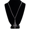 Upcycled Sterling Art Deco Hat Pin Necklace