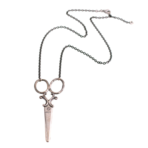 Upcycled Scissors Necklace