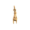 Vintage 14K Gold Mano Cornuta Charm