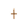 Tiny 14K Gold Cross Charm