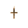 Tiny 14K Gold Cross Charm