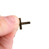 Tiny 14K Gold Cross Charm