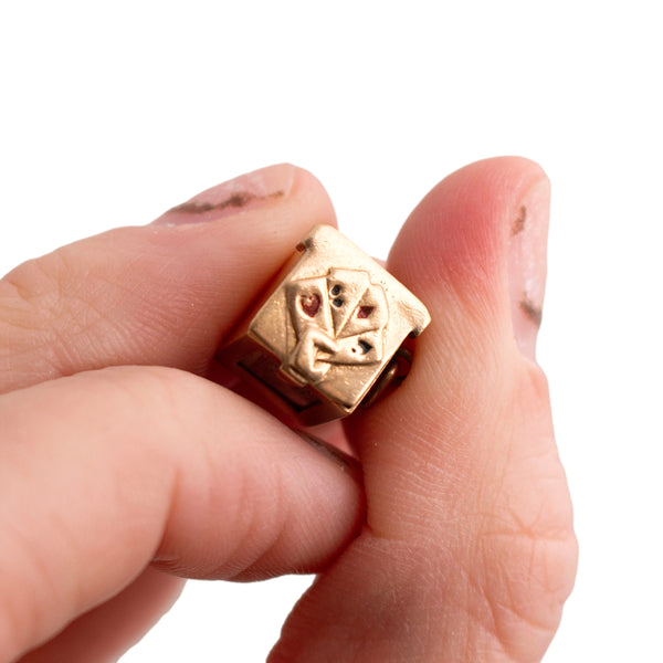 Vintage Deck of Cards Charm