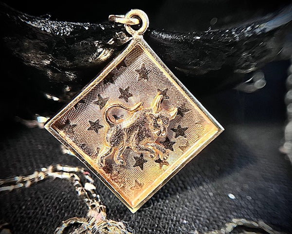 Vintage Taurus Bull Zodiac Charm